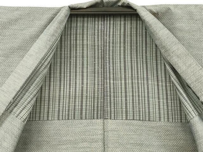 平和屋着物■男性 本場大島紬 アンサンブル 亀甲柄 正絹 逸品 DABC8768cm