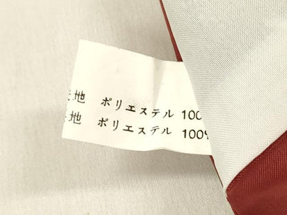 平和屋着物■小紋 舞花文 洗える着物 DABC8777cm