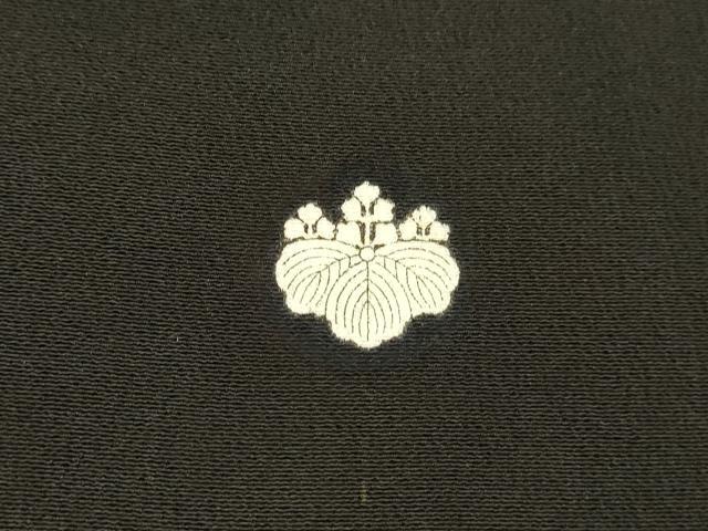 平和屋着物■豪華黒留袖 風景文 金彩 正絹 逸品 DABC8779cm