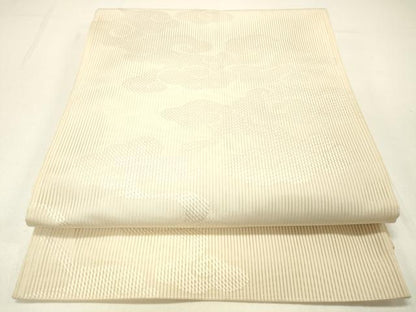 平和屋着物＊夏物 西陣 六通柄袋帯 雲文 正絹 逸品 DABC8845cm