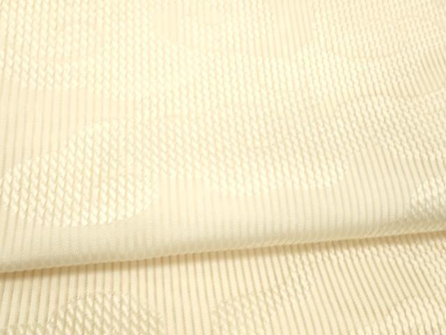 平和屋着物＊夏物 西陣 六通柄袋帯 雲文 正絹 逸品 DABC8845cm