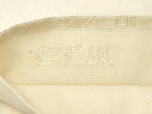 平和屋着物＊夏物 六通柄袋帯 すず風 渡橋竜田川 金銀糸 正絹 逸品 DABC8854cm