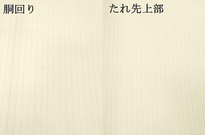 平和屋着物＊夏物 九寸開き名古屋帯 手描き 舞蝶草葉文 DABC8866cm