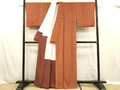 平和屋着物■訪問着 花間道 正絹 逸品 DABC8883cm