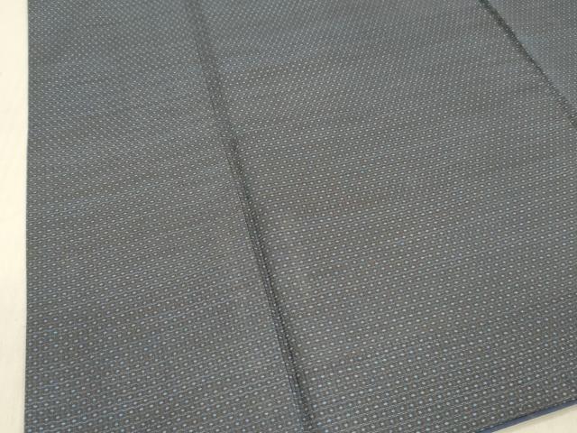 平和屋着物■男性　本場大島紬　アンサンブル　亀甲柄　正絹　逸品　DABC8885cm