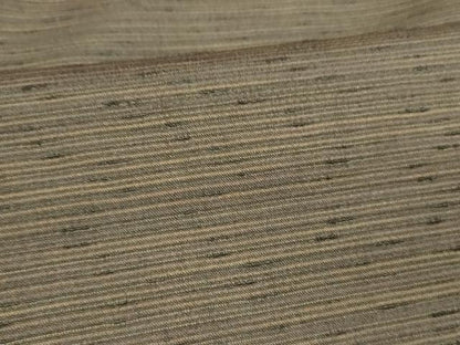 平和屋着物■男性　紬　アンサンブル　横段文　正絹　逸品　DABC8887cm