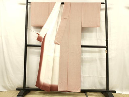 平和屋着物■江戸小紋 竹間道 正絹 逸品 DABC8894cm