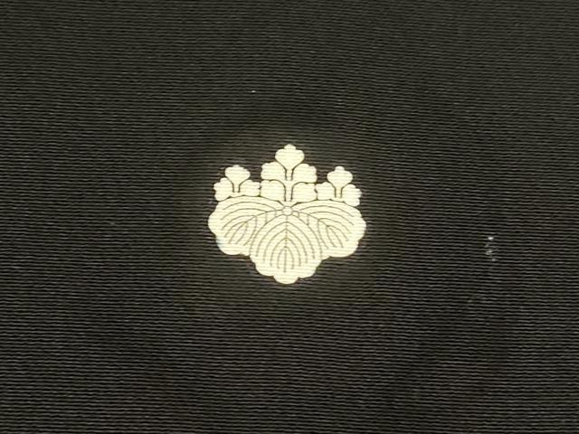 平和屋着物■豪華黒留袖　友禅　作家物　雪将　風景草花文　正絹　逸品　DABC8900cm