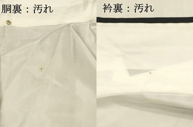 平和屋着物■本場大島紬　地紙花鳥文　正絹　逸品　未使用　DABC8901cm