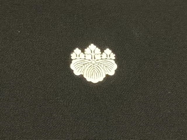平和屋着物■豪華黒留袖　駒刺繍　御所車草花文　暈し染め　金彩　三越扱い　正絹　逸品　DABC8906cm