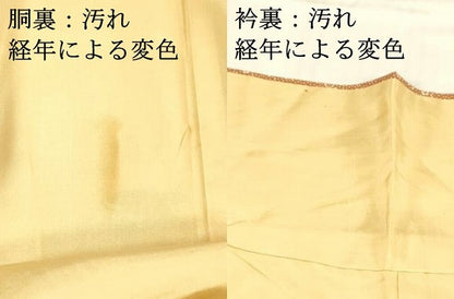 平和屋着物■江戸小紋 舞花文 正絹 逸品 DABC8917cm