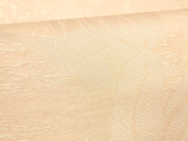 平和屋着物＊夏物 全通柄 本袋帯 草花文 銀糸 正絹 逸品 DABC8920cm