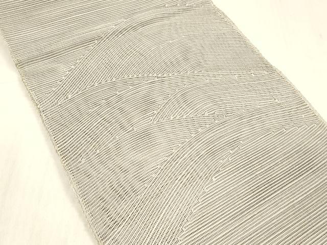 平和屋着物＊夏物 八寸名古屋帯 流水文 霞色 正絹 逸品 DABC8928cm