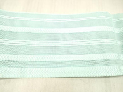 平和屋着物＊夏物 博多織 八寸名古屋帯 紗献上 瓶覗色 DABC8934cm