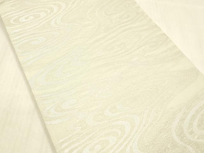 平和屋着物＊夏物 六通柄袋帯 流水文 銀糸 正絹 逸品 DABC8945cm