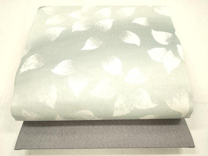 平和屋着物＊夏物 太鼓柄袋帯 舞葉文 正絹 逸品 DABC8952cm