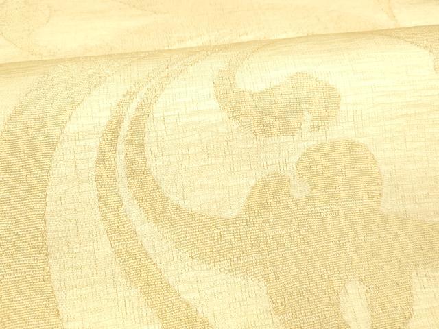 平和屋着物＊夏物 六通柄袋帯 唐草文 金糸 正絹 逸品 DABC8964cm