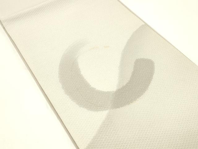 平和屋着物＊夏物 太鼓柄袋帯 抽象文様 金糸 正絹 逸品 DABC8995cm