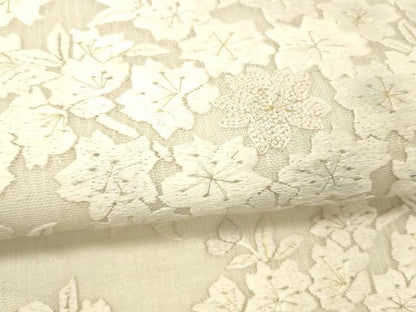 平和屋着物＊夏物 中国三大刺繍 相良刺繍 総刺繍 袋帯 枝桜 金糸 正絹 逸品 DABC8999cm