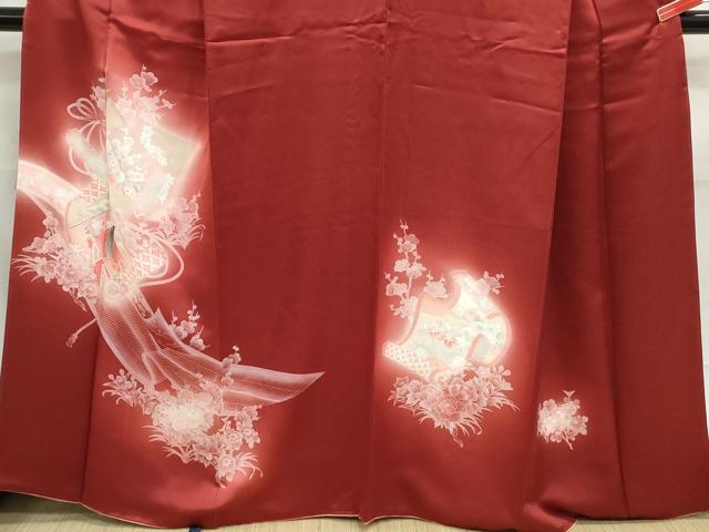 平和屋着物■訪問着 絵巻人物花文 暈し染め 正絹 逸品 DABC9079qa