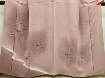 平和屋着物■訪問着 刺繍 草花文 暈し染め 正絹 逸品 DABC9145qa