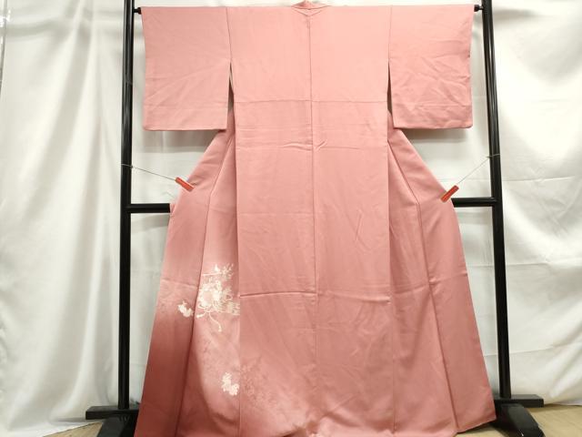 平和屋着物■中国三大刺繍 相良刺繍 総刺繍 色留袖 エ霞花文 暈し染め 金糸 正絹 逸品 DABC9210qa