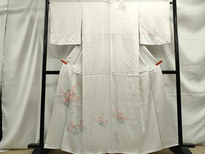 平和屋着物■訪問着 重ね山花文 暈し染め 正絹 逸品 DABC9233qa