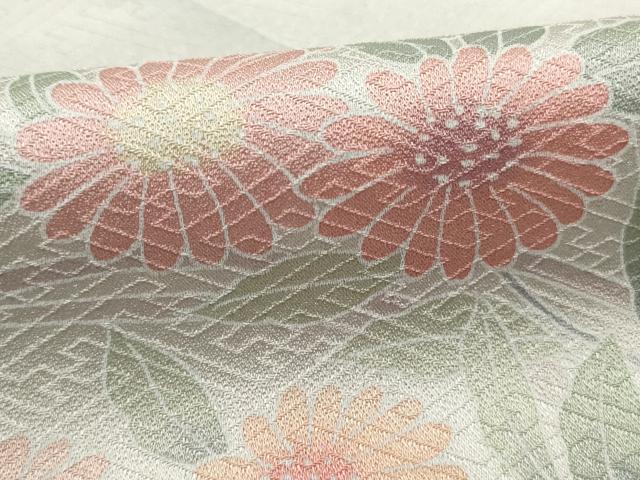 平和屋着物■訪問着 重ね山花文 暈し染め 正絹 逸品 DABC9233qa