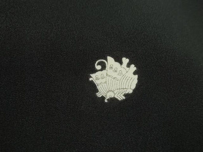 平和屋着物■豪華黒留袖 風景文 金彩 正絹 逸品 DABC9236qa