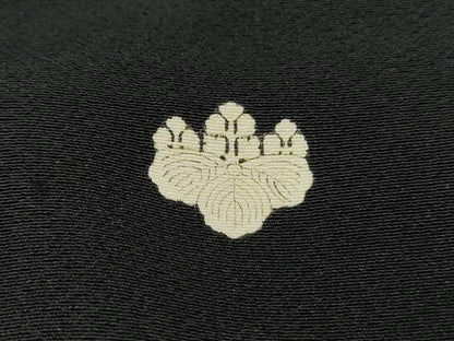 平和屋着物■豪華黒留袖 刺繍 重ね雲鳳凰文 暈し染め 金銀糸 正絹 逸品 DABC9241qa