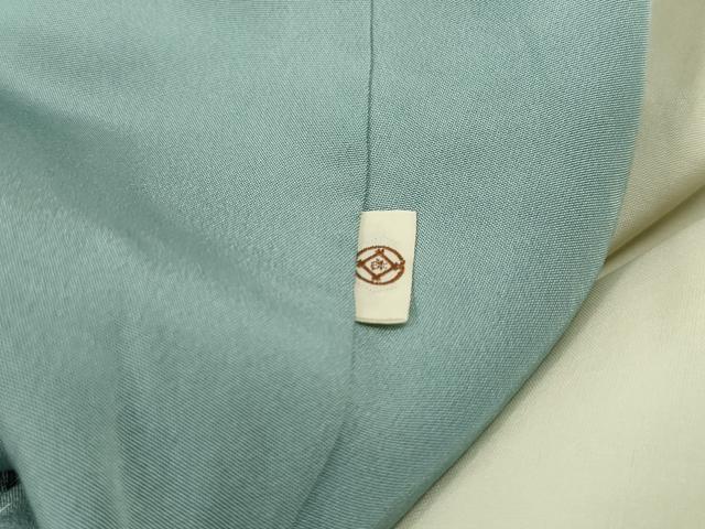 平和屋着物■訪問着　駒刺繍　絞り　舞梅文　金彩　松坂屋扱い　正絹　逸品　DABC9256qa