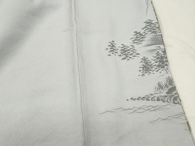 平和屋着物■豪華色留袖 風景文 暈し染め 金銀彩 正絹 逸品 DABC9259qa