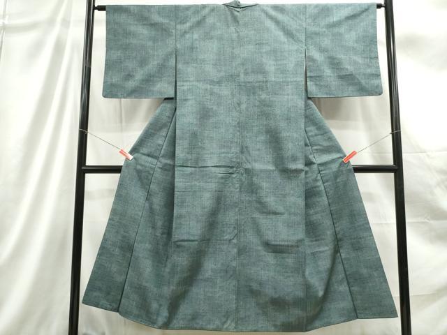 平和屋着物■上質な紬　霞文　正絹　逸品　DABC9279qa