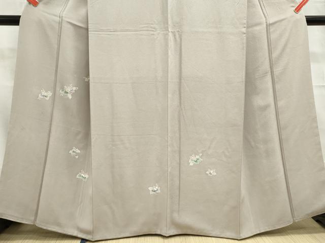 平和屋着物■訪問着　舞花文　金彩　正絹　逸品　DABC9298qa