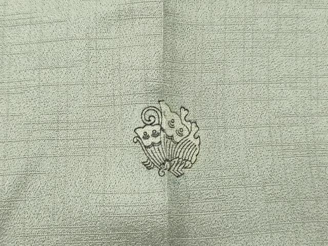 平和屋着物■訪問着　風景文　暈し染め　金銀彩　正絹　逸品　DABC9300qa