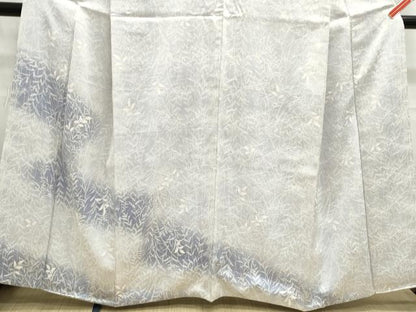 平和屋着物■訪問着　枝葉尽くし　暈し染め　正絹　逸品　DABC9336qa