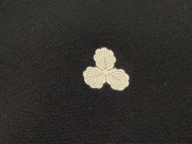 平和屋着物■豪華黒留袖 友禅 作家物 風景樹林文 正絹 逸品 DABC9351qa