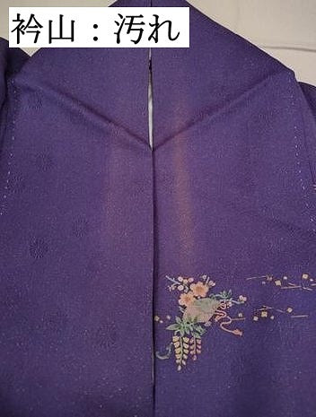 平和屋着物■上質な小紋　地紙花文　金彩　正絹　逸品　DABC9354qa