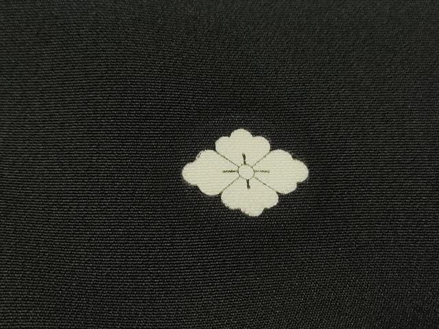 平和屋着物■豪華黒留袖 風景花文 松竹梅 銀彩 正絹 逸品 DABC9362qa