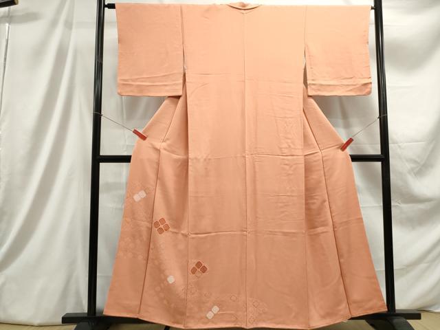 平和屋着物■色留訪問着 道長蜀江花文 正絹 逸品 DABC9364qa