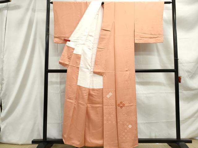 平和屋着物■色留訪問着 道長蜀江花文 正絹 逸品 DABC9364qa