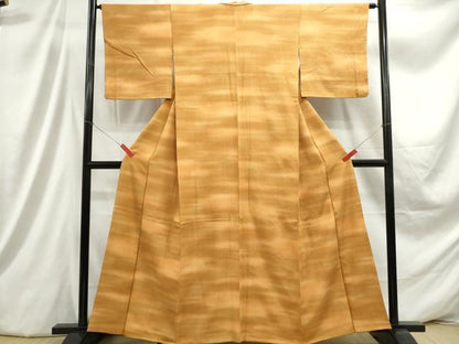 平和屋着物■上質な小紋　霞文　暈し染め　正絹　逸品　DABC9368qa