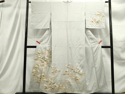 平和屋着物■訪問着 浜松文 金彩 正絹 逸品 DABC9405qa