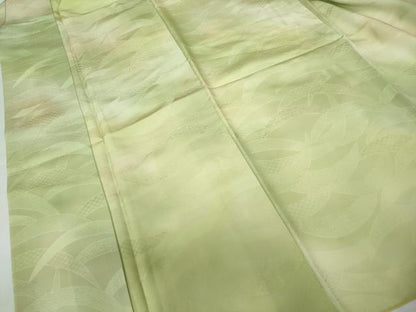 平和屋着物■上質な小紋 芝青海波地紋 暈し染め 正絹 逸品 DABC9423qa