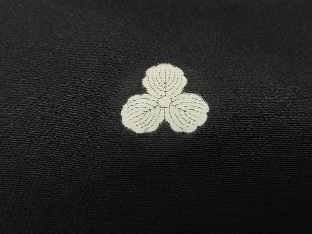 平和屋着物■豪華黒留袖　駒刺繍　渡橋花文　金彩　正絹　逸品　DABC9427qa