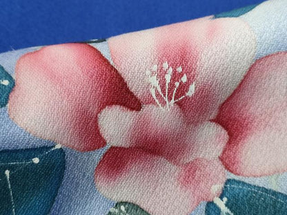平和屋着物■訪問着 草花文 暈し染め 正絹 逸品 DABC9449qa