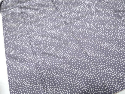 平和屋着物■上質な小紋 舞桜文 正絹 逸品 DABC9455qa