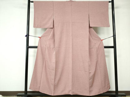 平和屋着物■上質な小紋 霞文 正絹 逸品 DABC9487qa