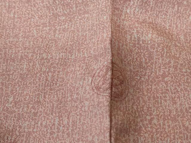 平和屋着物■上質な小紋 霞文 正絹 逸品 DABC9487qa