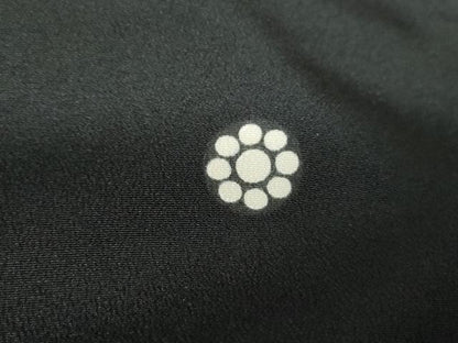 平和屋着物■豪華黒留袖　風景花文　暈し染め　金彩　正絹　逸品　DABC9513qa